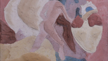 Σύνθεση Ι - Μικτή τεχνική, ανάγλυφα στοιχεία