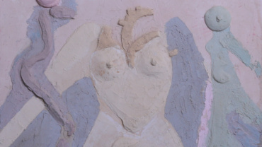 Σύνθεση ΙII / Μικτή τεχνική, ανάγλυφα στοιχεία