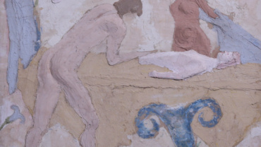 Σύνθεση ΙV - Μικτή τεχνική, ανάγλυφα στοιχεία