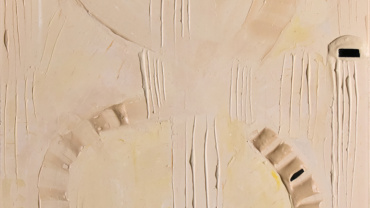 White hues VII, Mirrors, pigment powders, bas-relief elements, mixed technique